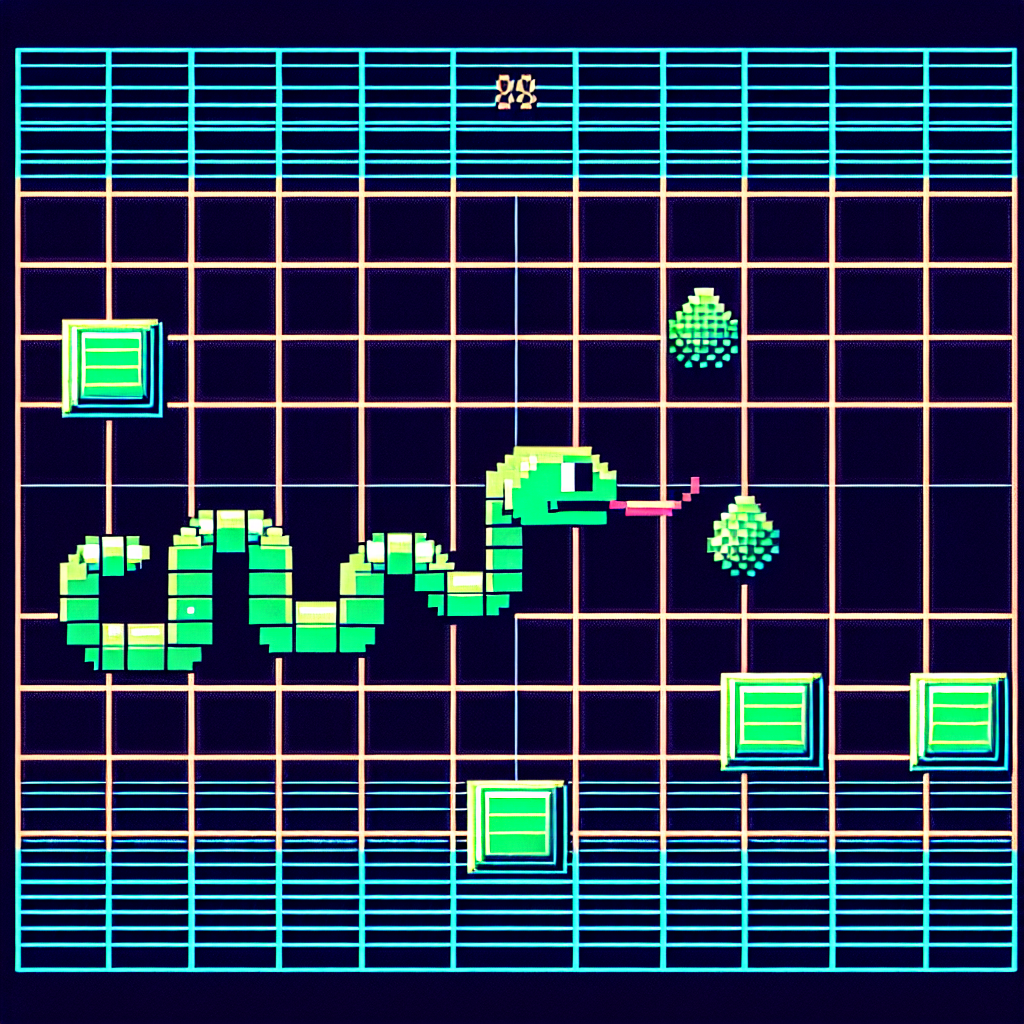 Altes Schlangenspiel